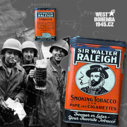 Originální tabáková krabička SIR WALTER RALEIGH